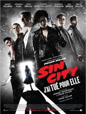 affiche du film Sin City : j’ai tué pour elle