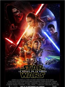 affiche du film Star Wars VII le réveil de la force