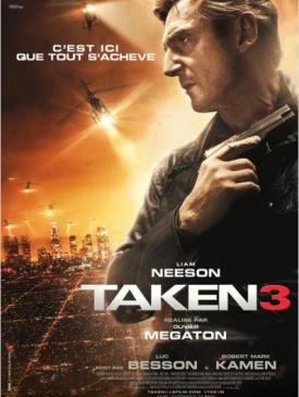 affiche du film Taken 3