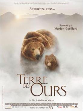 affiche du film Terre des ours 3D