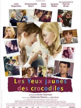affiche du film Les yeux jaunes des crocodiles